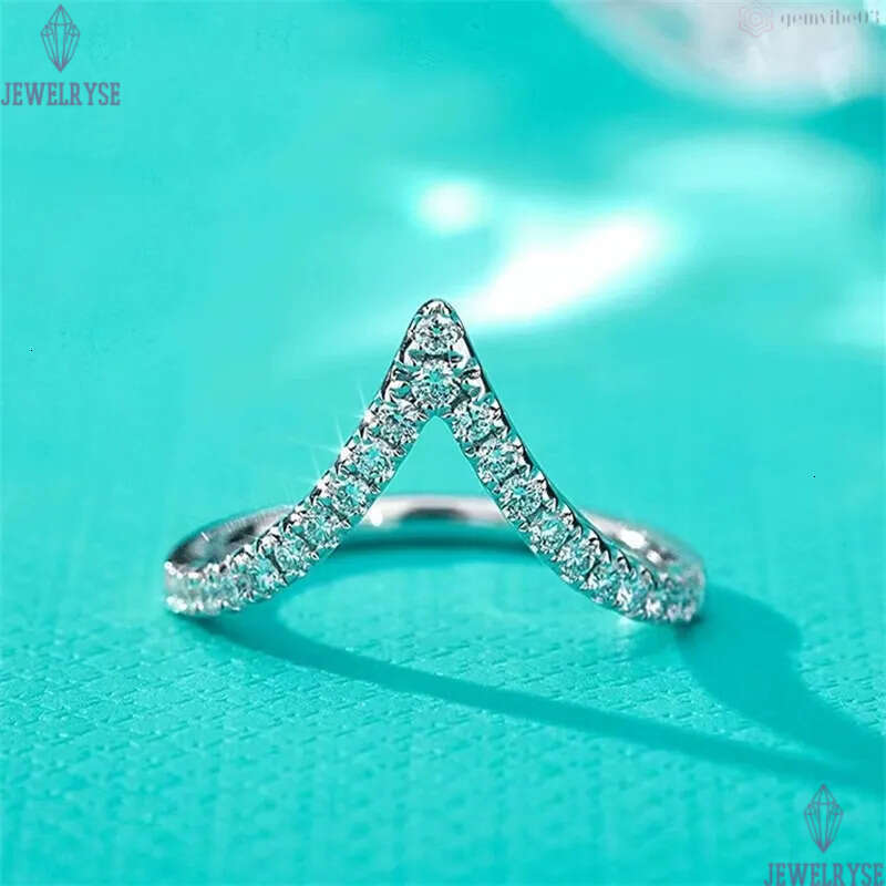 luxury size 5-9 band rings designer for woman wedding 925 sterling silver jewelry party 5A cubic zirconia diamond engagement ring women valentines day