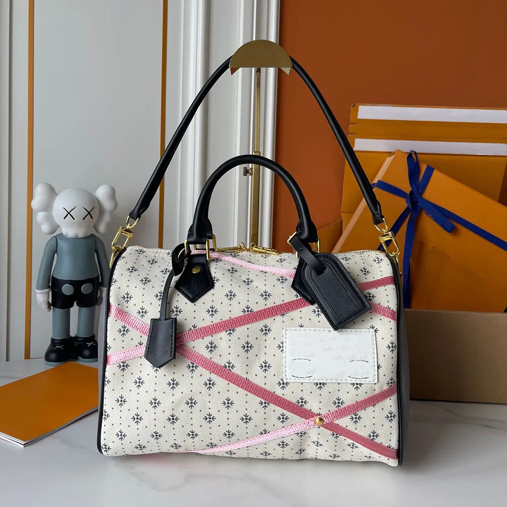 High Quality Colorful flower Popular Murakami Designer Bag New Leather Luxury Handbag 25CM 30CM Single Shoulder Diagonal Cross Bag Women Tote Bag Manufacturer