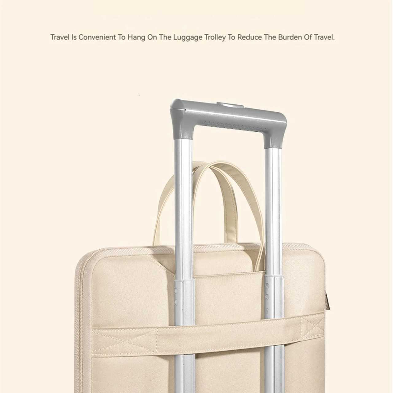 Laptop Bag 133 14 15 156 inch Cover For MacBook Air Pro Xiaomi Huawei ASUS Notebook Case Men Women Portable Handbag BriefcaseT251212