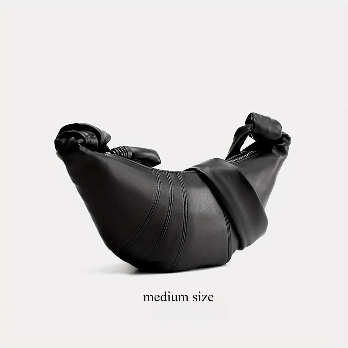 2025 Hot-S LE HOT Y2K INS Niche New Croissant e-shoder Cmuter Sheepskin Bag Fi Simple Fi Slung Crescent Bag Y251211