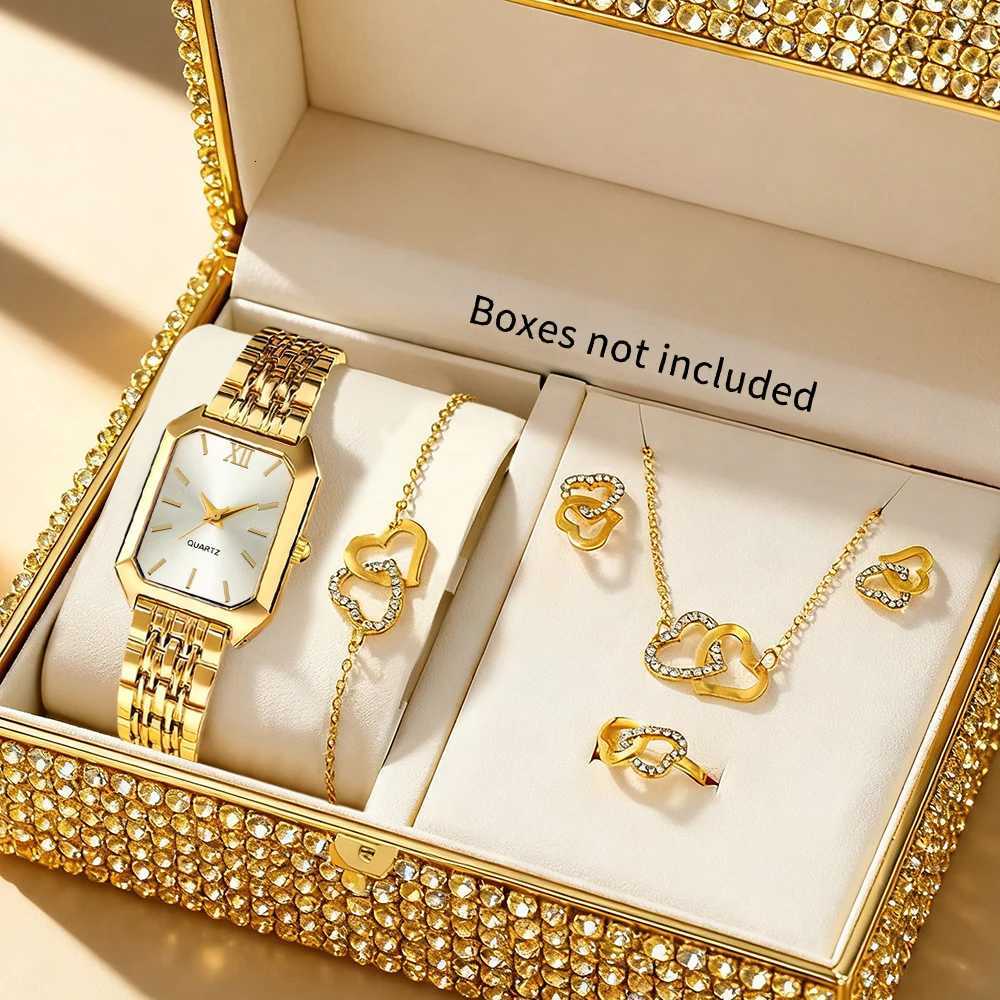 Fashion versatile jewelry set round dial everyday versatile wedding Valentines Day Christmas Ramadan birthday party Mot Y251212