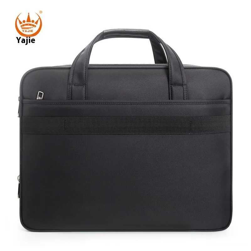 Large Briefcases For Men Canvas Tote Bag 156 Inch 17 Inch 19 Inch Laptop Case Work Bags Office Messenger BagT251212