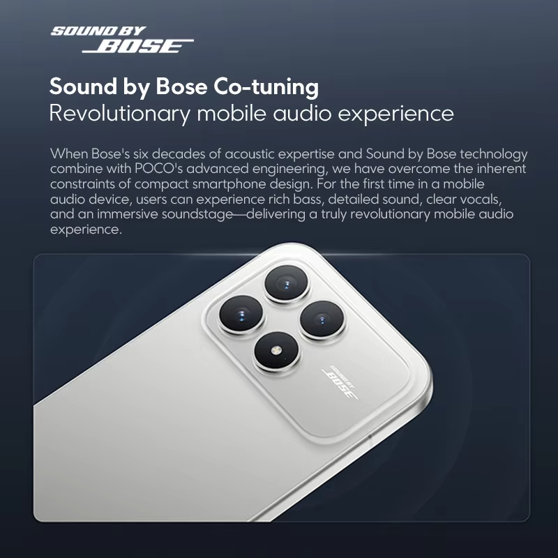 POCO F8 Pro 5G Global Version Smartphone Snapdragon 8 Elite 6.59" 120Hz HyperRGB AMOLED Display 6210mAh NFC