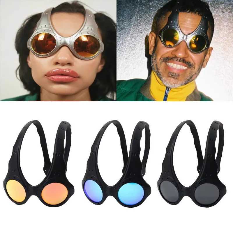 Fashion Sunglasses Men Women Outdoor Cycling Sports Glasses Sunglasses Retro Trendy Metal Frame Glasses G251212