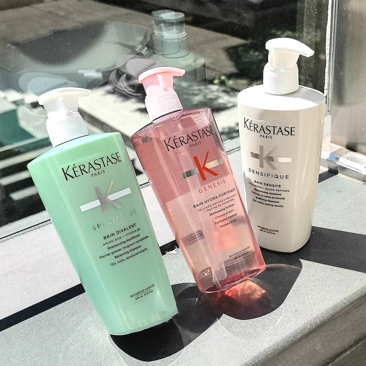 KERASTASE Shampoo 500ml Yuan Dual Function Revitalizing Enriching And Invigorating Ginger Radiant Color Fixative Shampoo High Quality