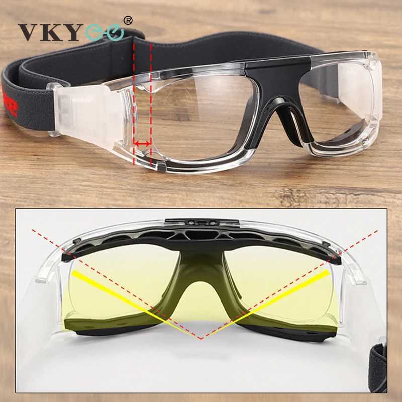 VICKY New Models of Personalized Simple Design Basketball Sports Glasses Mens Goggles Can Be Customized Prescription 009 G251212
