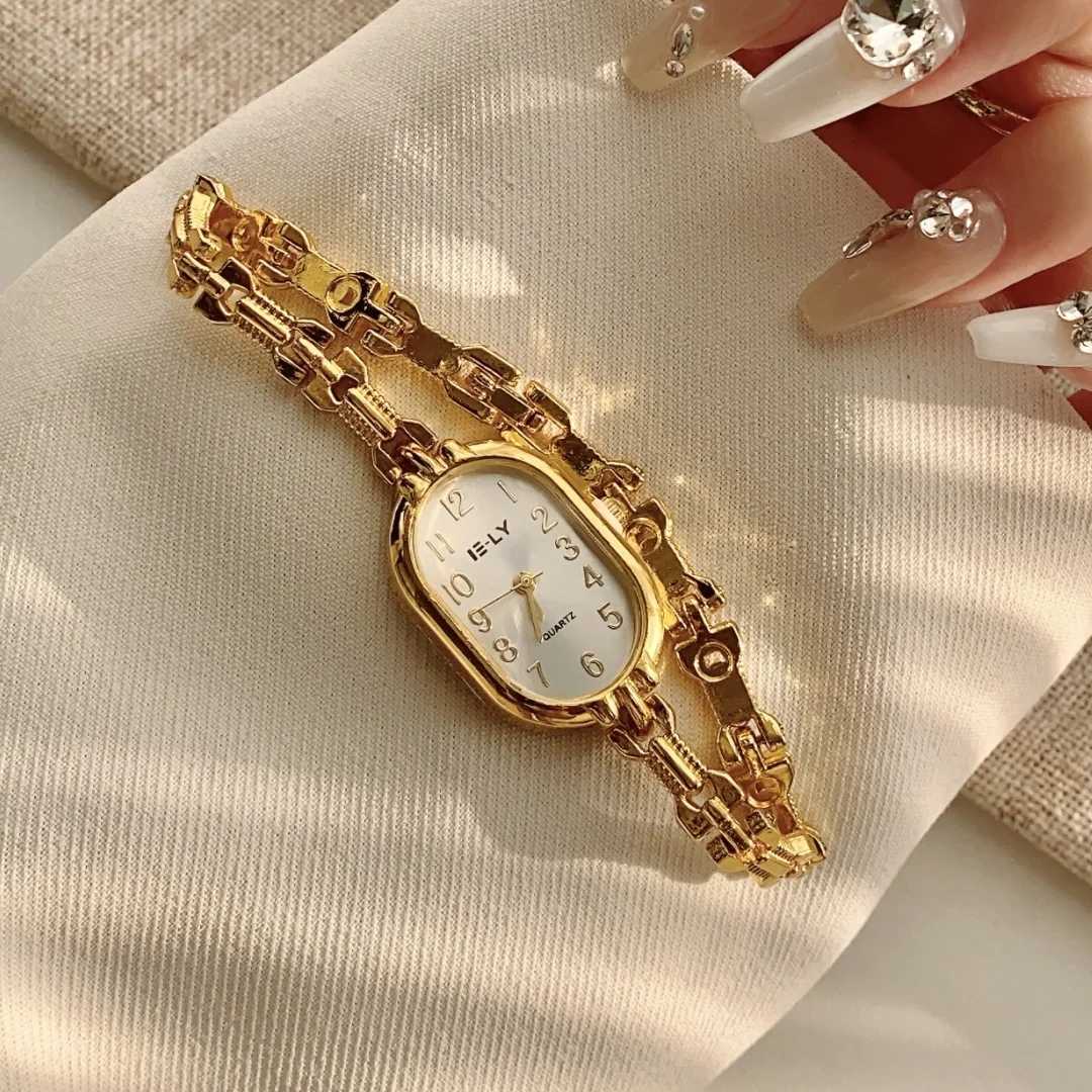 Women Watches Top Brand Luxury Wristwatches Ladies Fashion Gold Bracelet Watch Female Elegant Clock Women montre femme Y251212