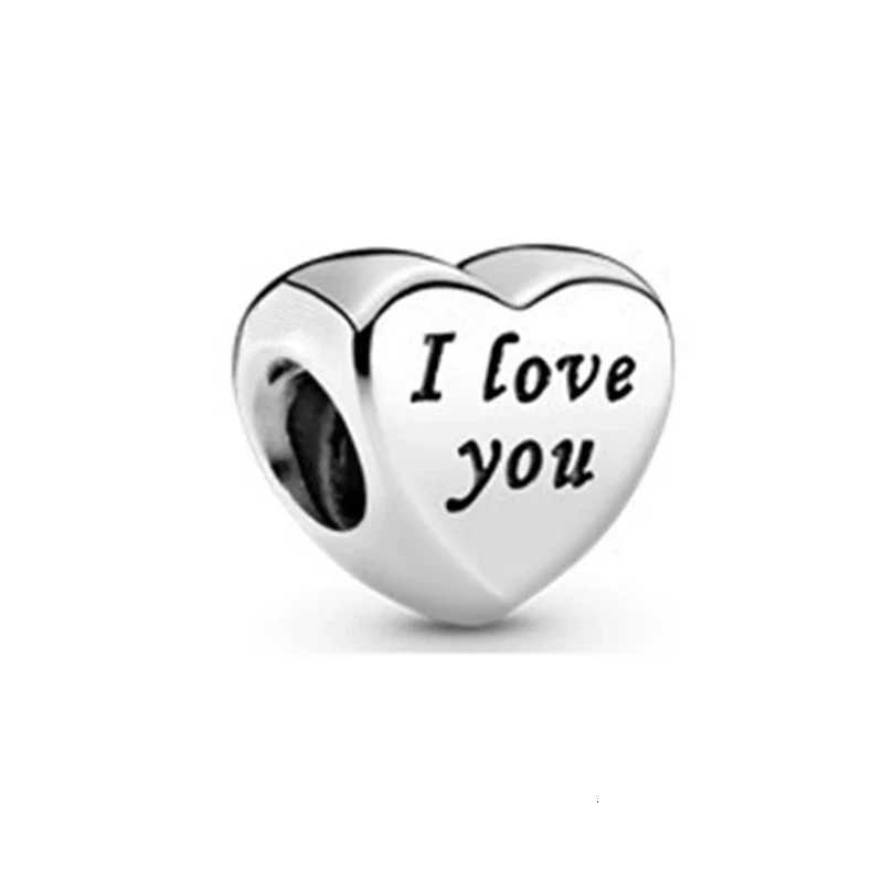 2025New Lucky - Charm Beads European Fit Sier Bracelet Necklace Beads For Diy Jewelry Wen Gift Y251212