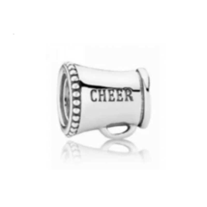 2025New Lucky - Charm Beads European Fit Sier Bracelet Necklace Beads For Diy Jewelry Wen Gift Y251212