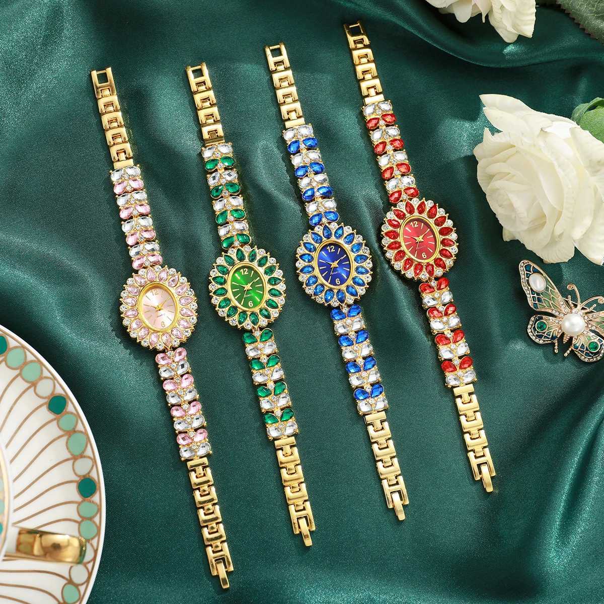 1PC Surprise Mystery Watch Blind Box-Women Watches Fashion Rhinestone Bracelet Quartz Wristwatch Reloj MujerWithout Box Y251212