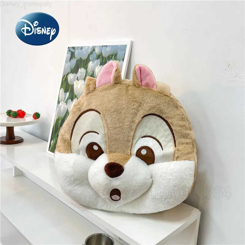 Disney Chichititi New Plush Handbag Large Capacity Fashion Womens Plush Shoulder Bag Cartoon Cute Casual Storage Womens Bag H251212