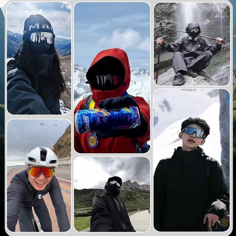 1/2/8pcs bicycle glasses outdoor sunglasses mens and womens sports goggles UV400 bicycle glasses frameless gift for friends G251212