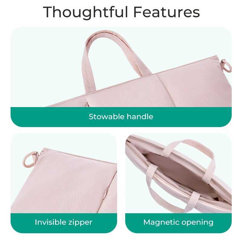 BAGSMART 16in Laptop Bag Shockproof Computer Bag Suitable For MacBook Air Pro Xiaomi Huawei ASUS Notebook CaseT251212