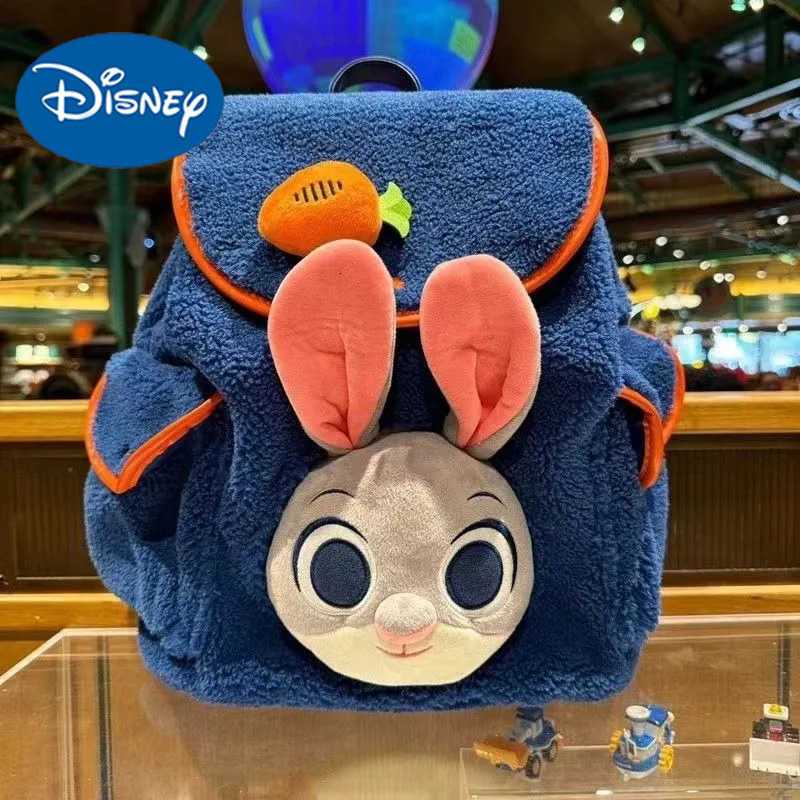 Disney The new Zootopia Judy series cute creative cartoon pattern fashion personality lightweight and large storage backpack H251212