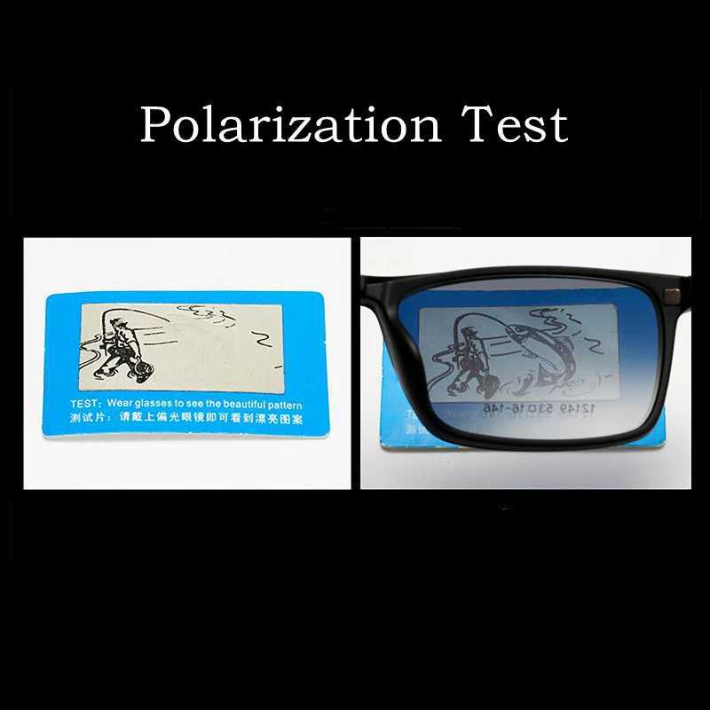 YIMARUILI 15 Fashion Polarized Eyeglasses Square Driving Night Vision Optical Prescription Glasses Men And Women 12149 G251212