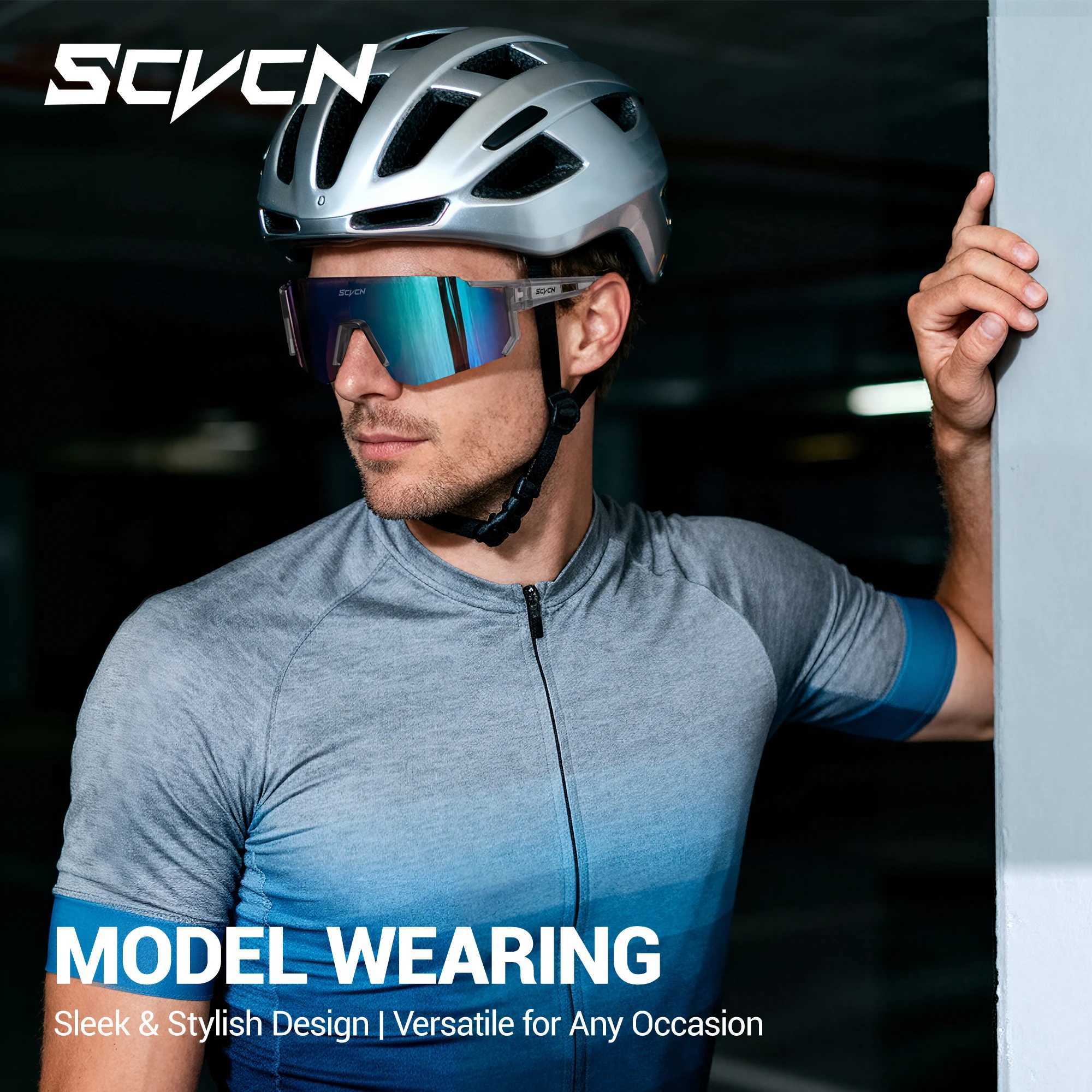 SCVCN Bike Cycling Glasses Fashion Bicycle Accessories Golf Eyepieces camping Sunglasses UV400 Outdoor Sports Driving Equipment G251212