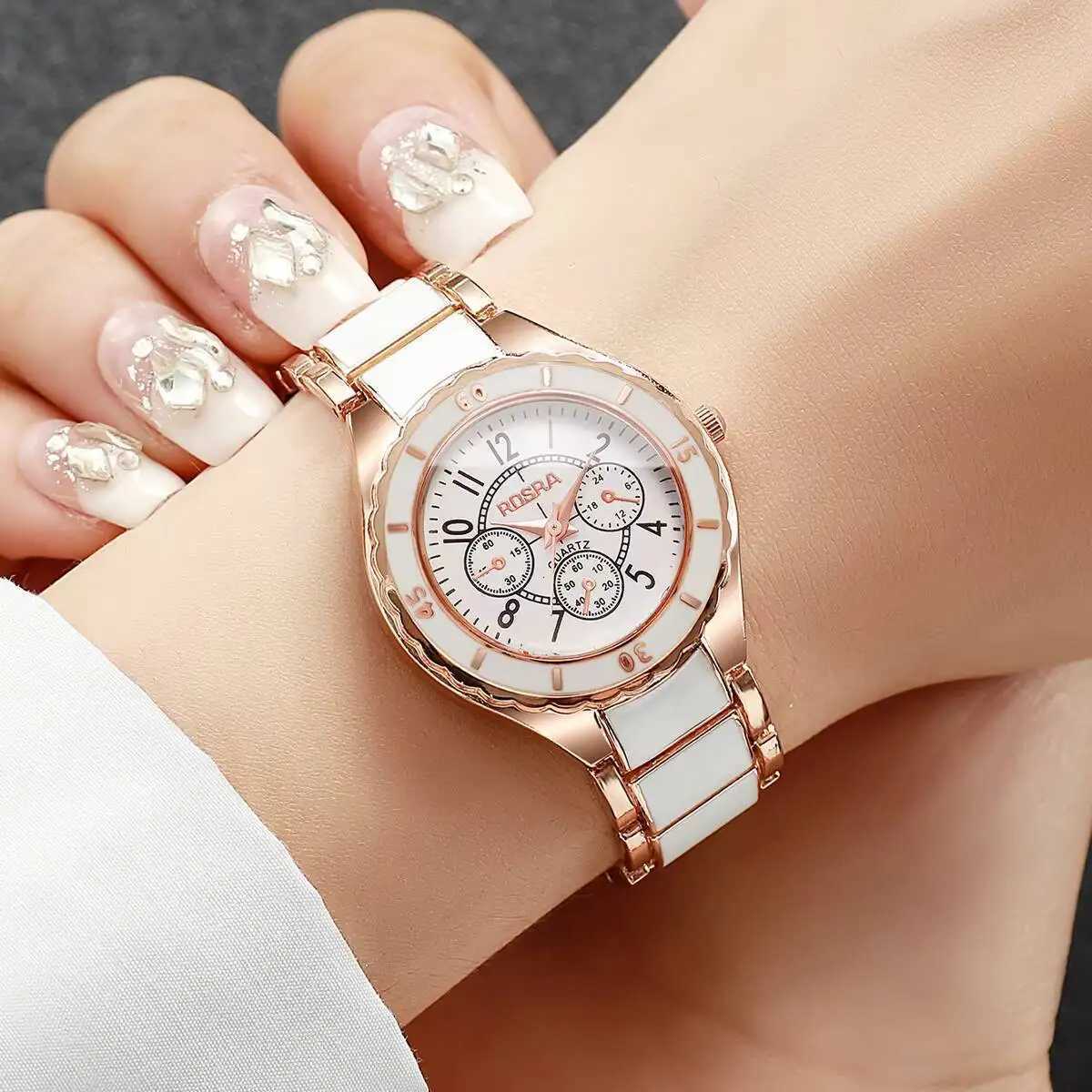 Luxury Women Watches Fashion Arabic Dial Quartz Wristwatches Ladies Watch Girls Clock Reloj MujerWithout Box Y251212