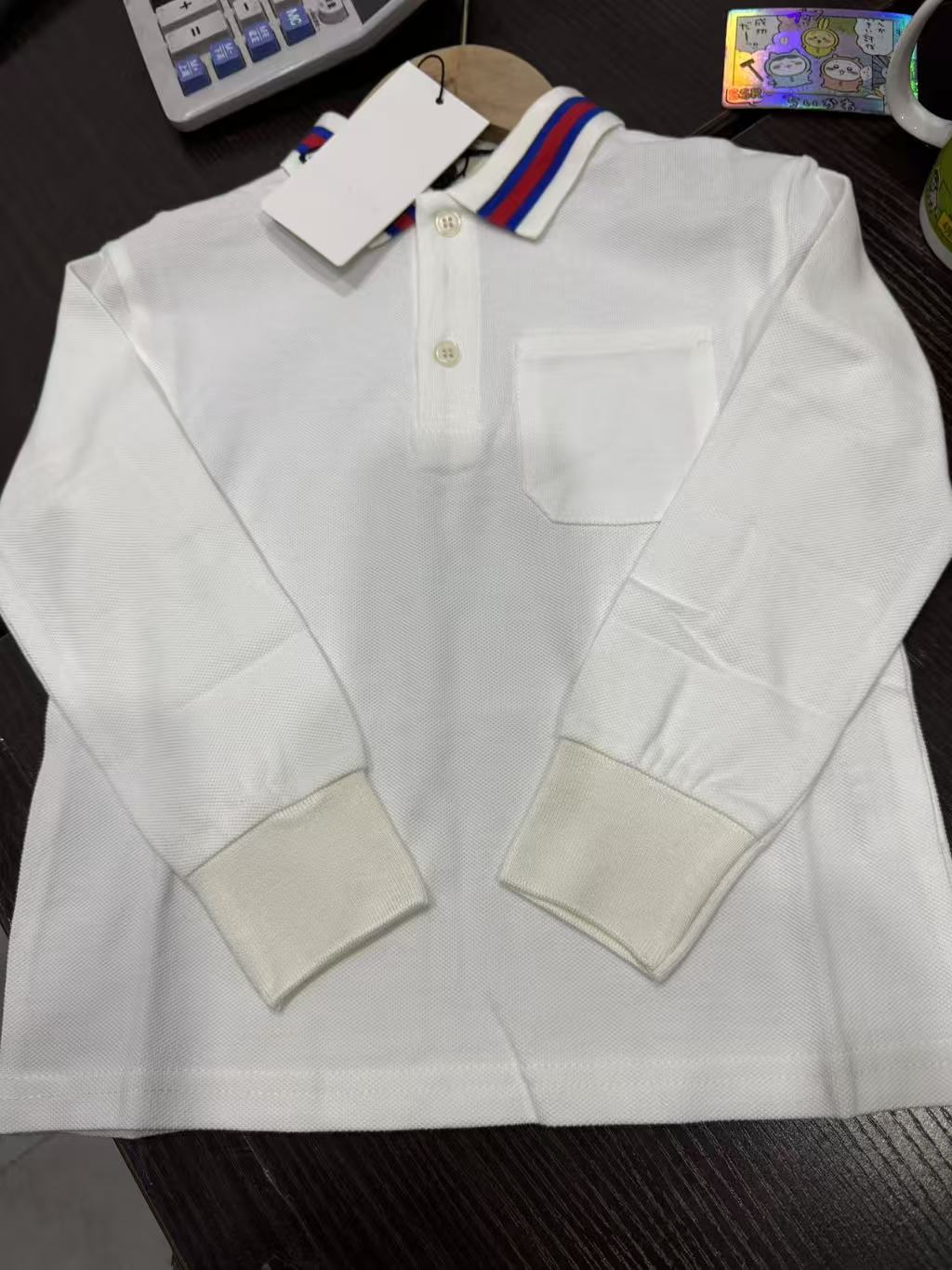 Designer Children Spring&Autumn Blouse shirts baby KIDS classic clothing Cotton T-shirts School Boy's Casual Polos Baby boys Long Sleeve Sweatshirts Free Shipping