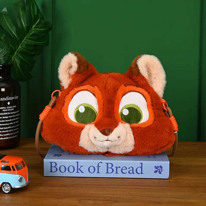 Disney Zootopia Plush Bag Nick Wilde Judith Laverne Hopps Cartoon Doll Crossbody Bag Couple Gift Birthday/Christmas Gift H251212