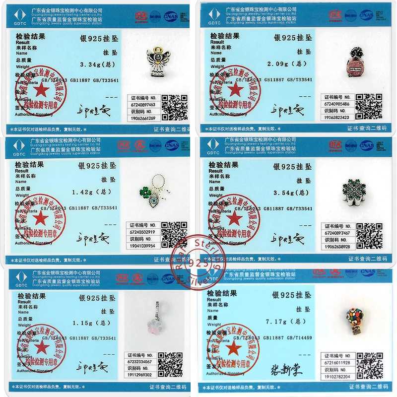 Charm Hot Ss 925 Sier Charms Beads Fit Pendant Charm Bracelet Dangle for Wen DIY Fine Jewelry Making Y251212
