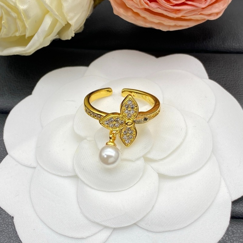 High Quality Ring Designer Letter Band Ring for Women Open Rings Fine Finger Ring Classic Jewelry Rings Gifts
