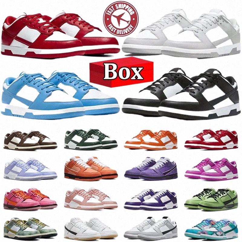 designer Sneaker Running Shoes for Men Panda White Black Olive Grey Fog Syracuse Brown Women GAI Outdoor Trainers Sneakers With Box N59m#