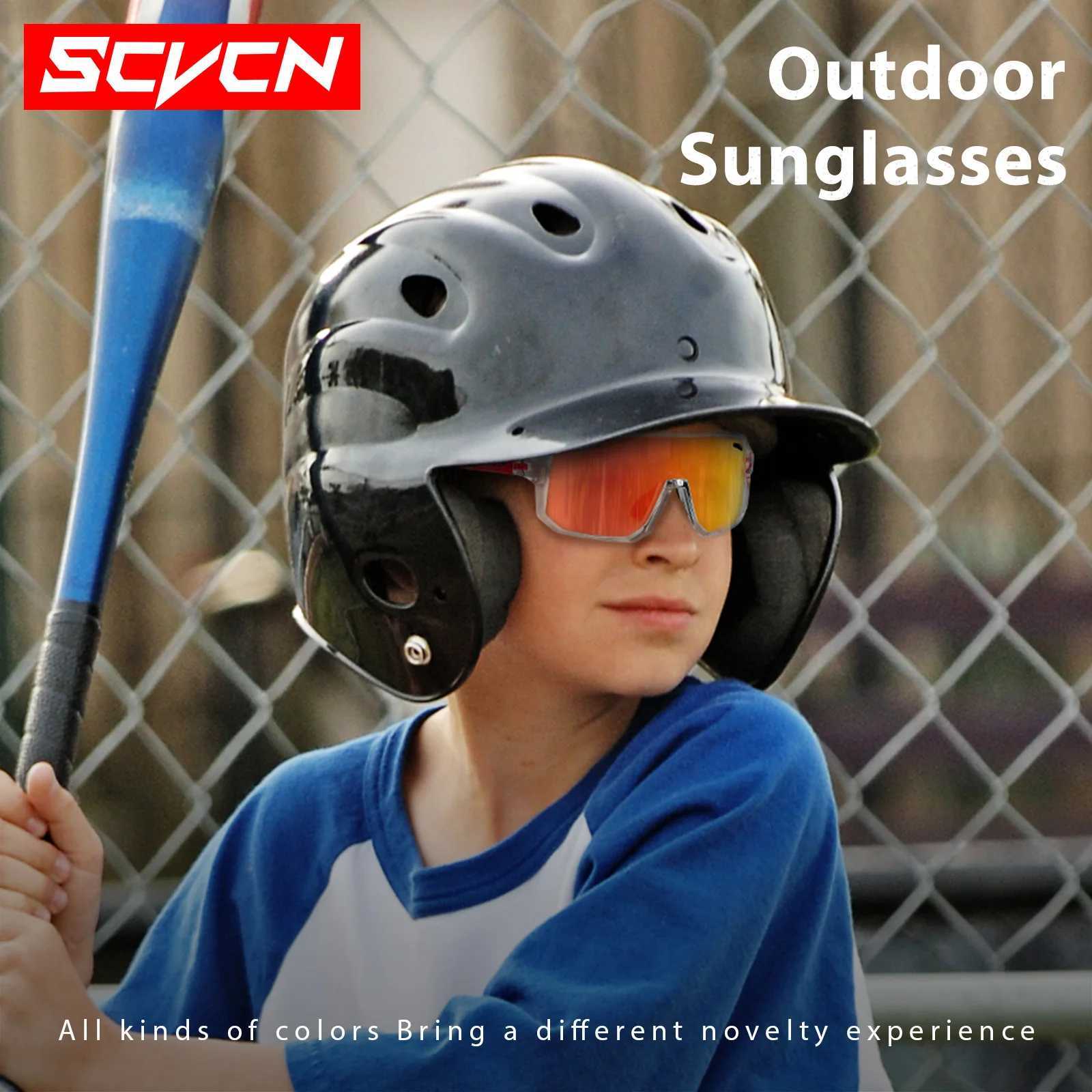 SCVCN Kids Cycling Sunglasses Children Cycling Glasses UV400 Bike Eyewear Girls MTB Camping Fishing Outdoor Sports Accessories G251212
