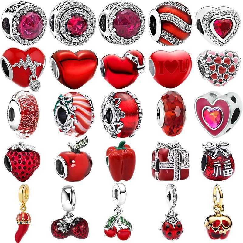 ry ple Charm Beads Dangle European Snake Fit Sier Bracelet Necklace Beads For Diy Jewelry Wen Gift Y251212