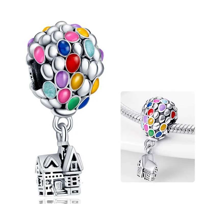 Hot S Charms Bead 925 Sterling Sier Up House Balloons Dangle Fit Bangle Bracelet Necklace DIY Jewelry Y251212