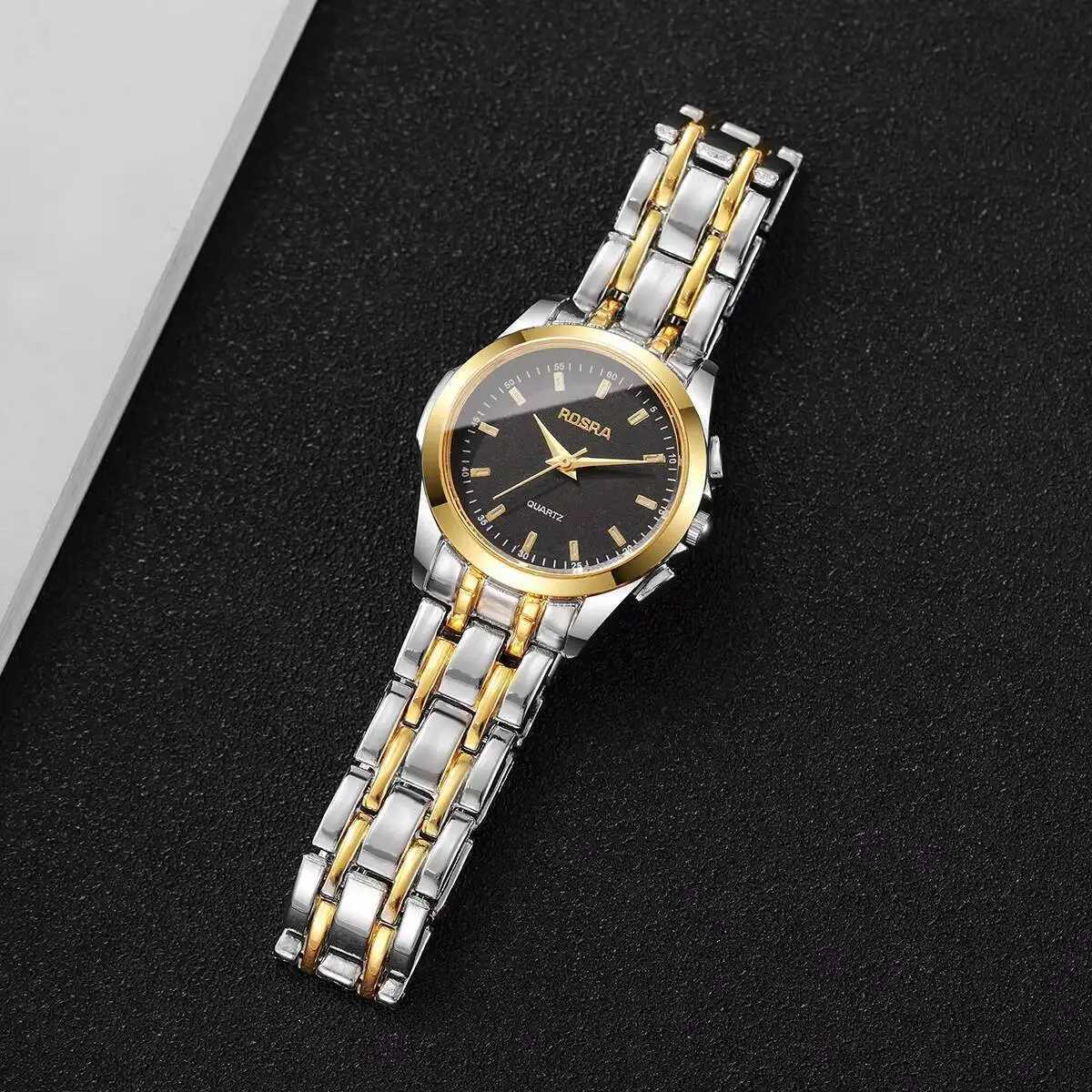 Fashion Stainless Steel Strap Women Watches Casual Mix Gold Wristwatch For Ladies Clock Reloj MujerWithout Box Y251212