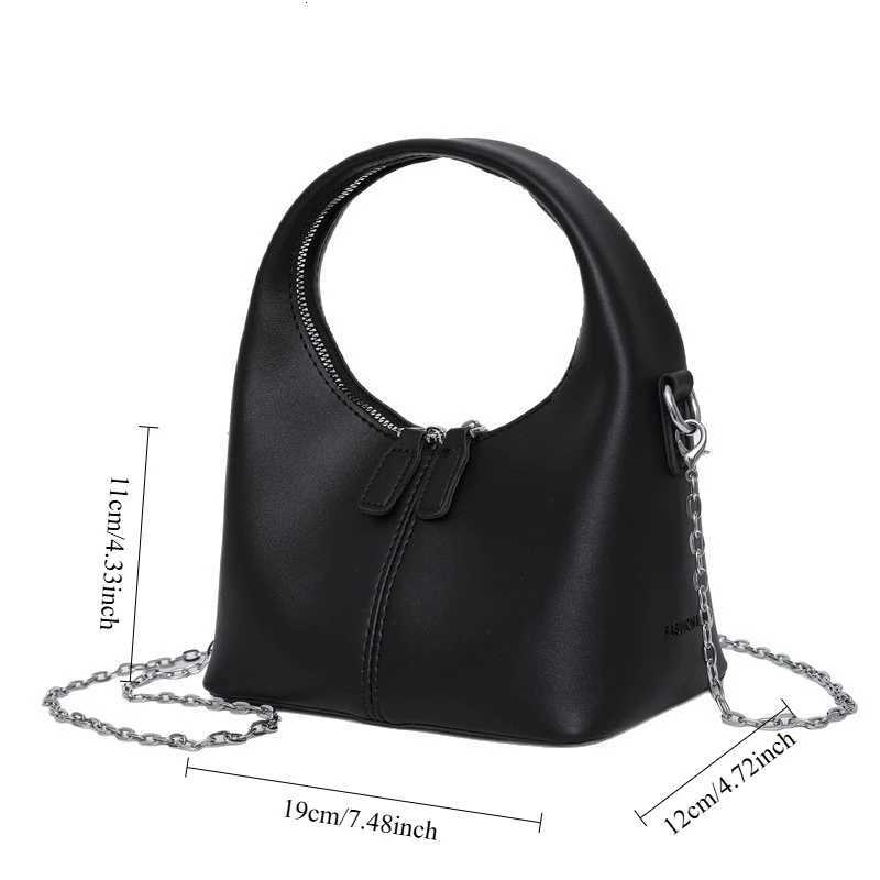 PU Shoder Bag Fi High Niche Design Handbag Zipper Opening Design Messenger Bag Y251211