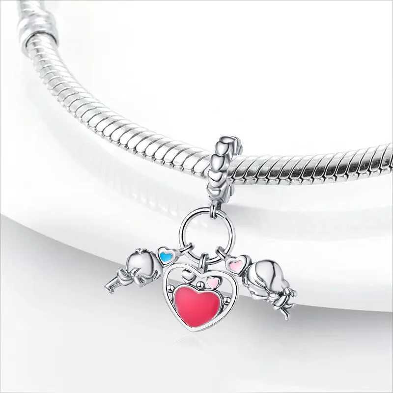 NEW 925 Sterling Sier Charm Fit Bracelet Accories Wen Jewelry Vntines Day Gift Series Gs Wedding Cake Y251212