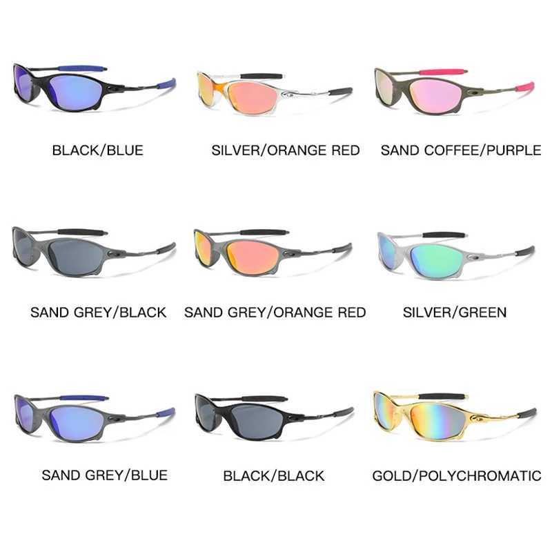 Colorful Sport Sunglasses Sun Glasses Goggles UV400 Windproof Sunglasses For Men Women Retro De Sol Masculino G251212