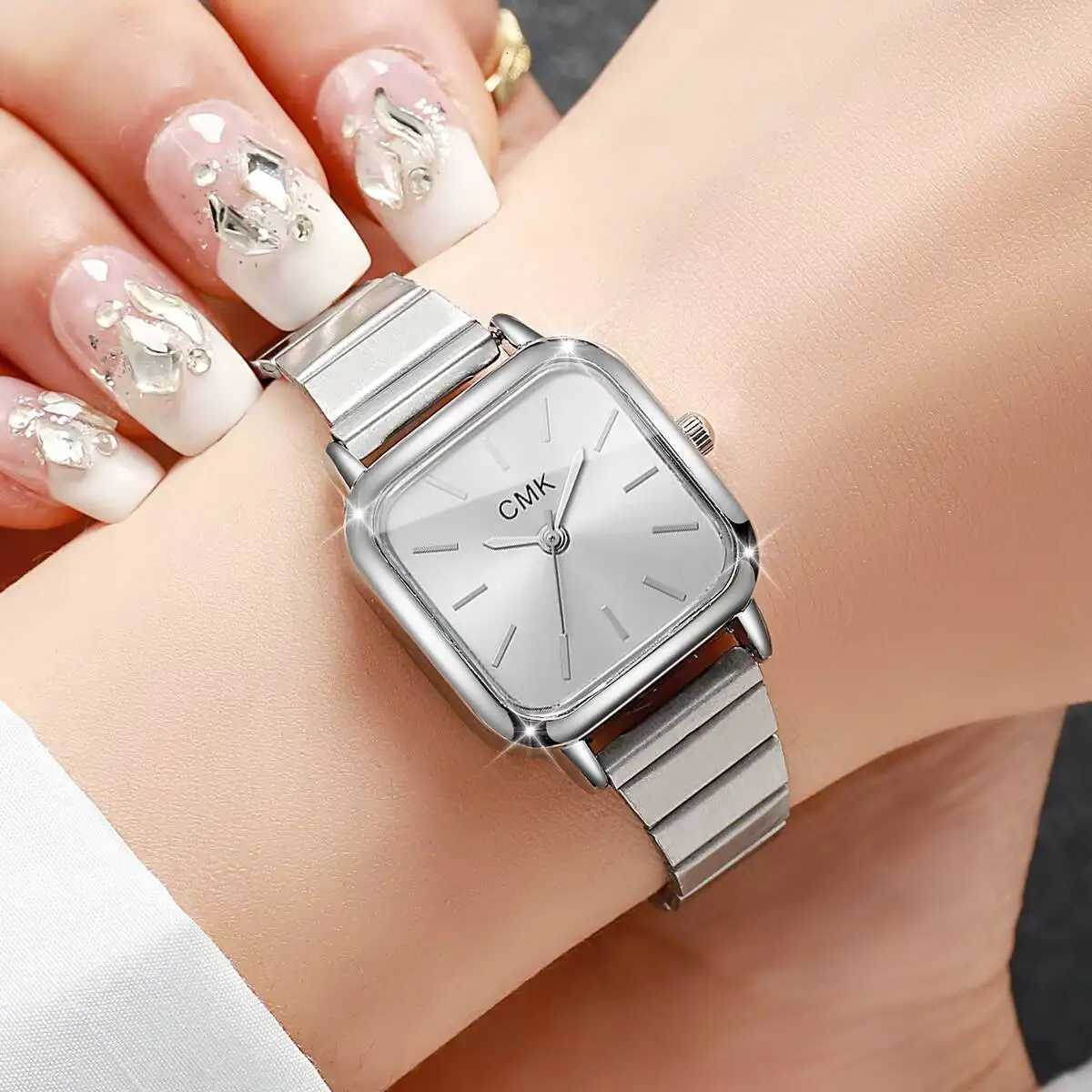 Fashion Ultra-thin Strap Women Watches Ladies Square Quartz Wristwatch Clock Reloj MujerWithout Box Y251212