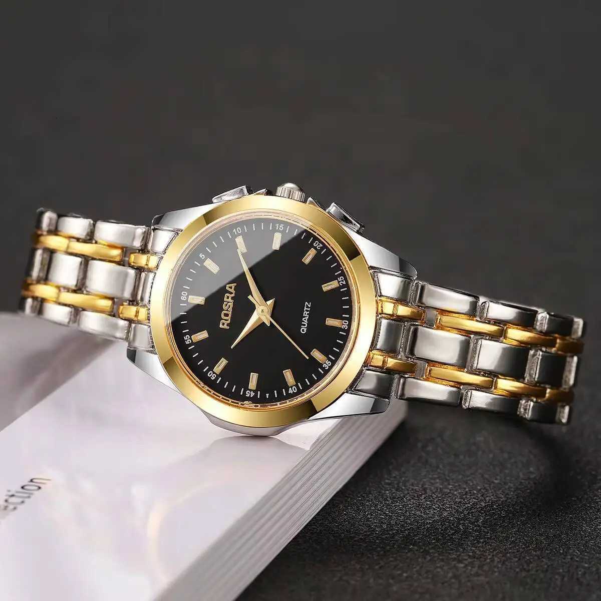 Fashion Stainless Steel Strap Women Watches Casual Mix Gold Wristwatch For Ladies Clock Reloj MujerWithout Box Y251212