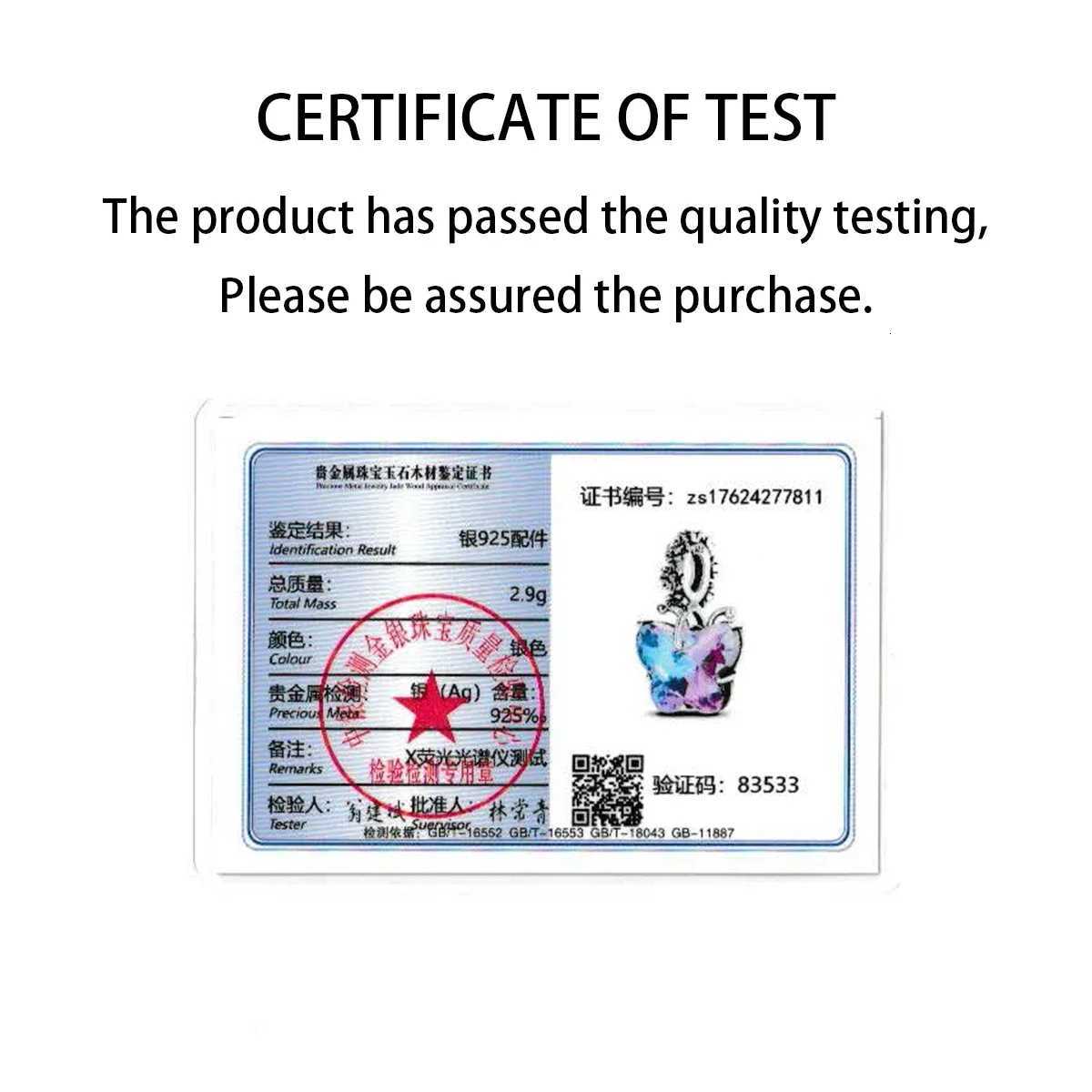 Hot S 925 Sterling Sier Colorf Charms Pendants Beads Fit Bracelets Necklaces DIY Fine Jewelry Making Y251212