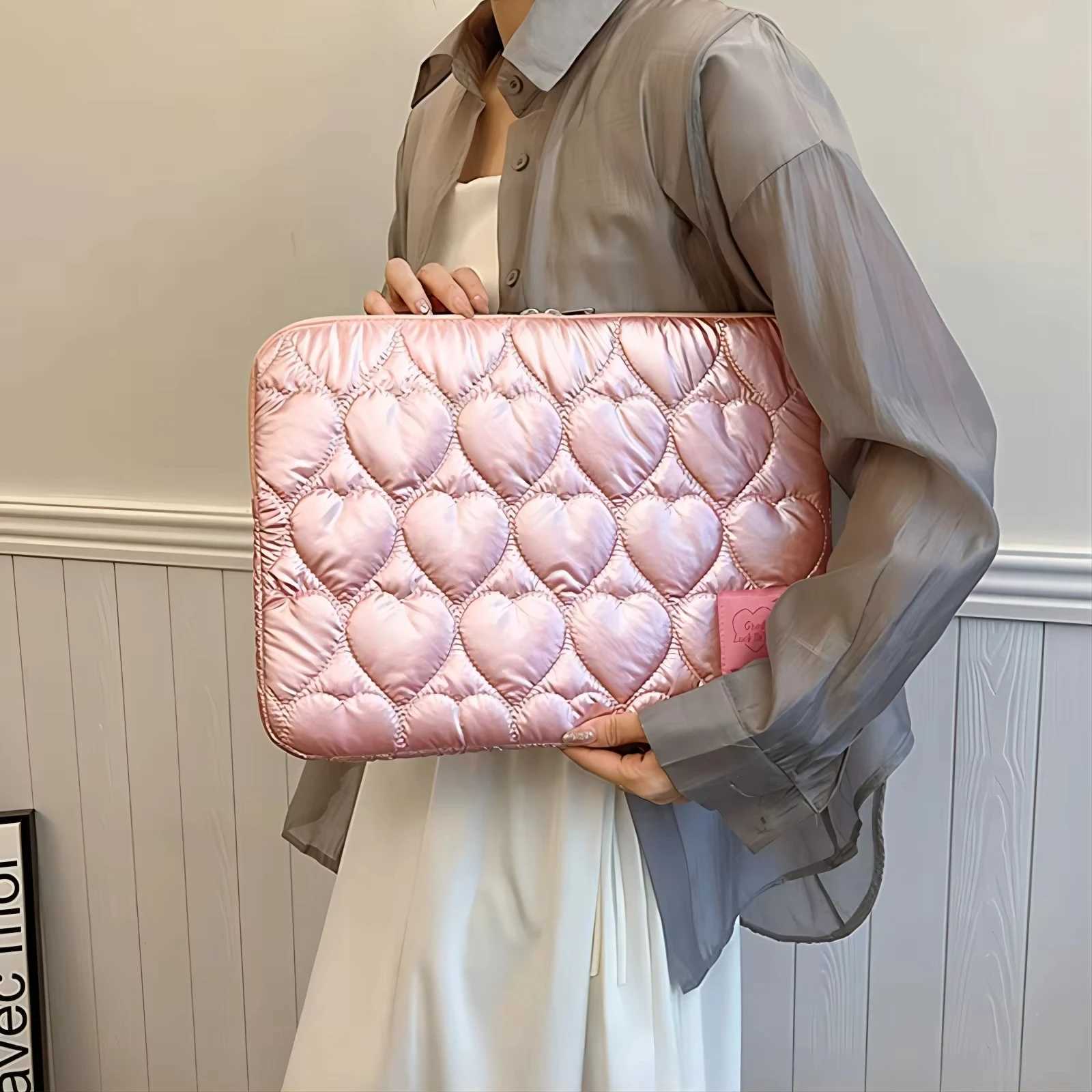 Macaron Laptop Tablet Sleeve Bag For Ipad Air6 Pro11/109/105/102/97 Macbook 133 136 14 15 156 16 Inch Inner BagT251212