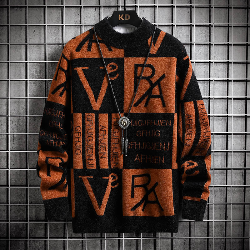 Designer Men's Sweaters Round Collar Pullover Man In Crewneck Autumnr And Winter Knitwear Luxury Brand Jumpers Long Sleeve Y2k Knitted For Men M-