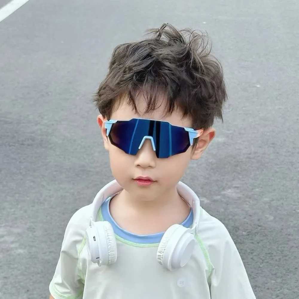 Children Cycling Sunglasses Boys Girls Fashion Trend Outdoor Sun Glasses Girls UV 400 Protection Lens Sports Eyewear for Kids G251212
