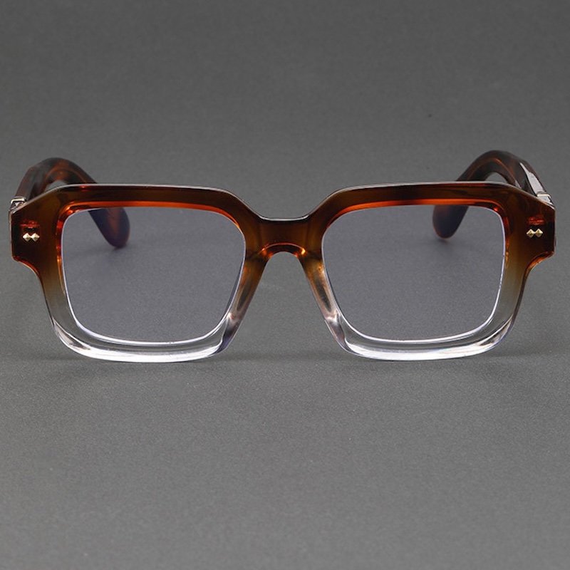 Square Retro Gaming Sunglasses Anti Blue Light for Computer Work Oversized Blue Blocking Glasses RX Myopia Prescription Optical Men Women, CB Fashion 