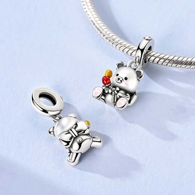925 Sterling Sier Charms Bee Guinea Pig Sheep Beads Pendants Fit Bracelet Necklace DIY Pendants Jewelry Wen Gift Y251212