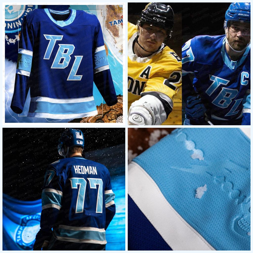 2026 Stadium Series Custom Andrei Vasilevskiy Hockey Jersey Victor Hedman Nikita Kucherov Cirelli Embroidery Lettering Number Name Mens Womens Youth S