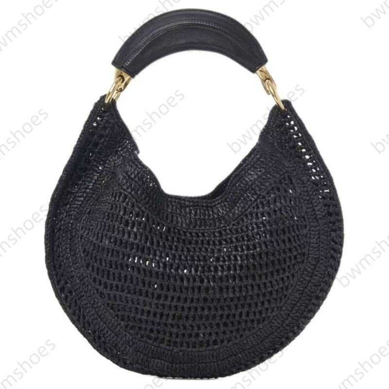 10A handbag Fashion bags beach tote Handbag armpit hobo bag woven unique banana shaped handle and vibrant lafitegrases color scheme sixe 36cm with box