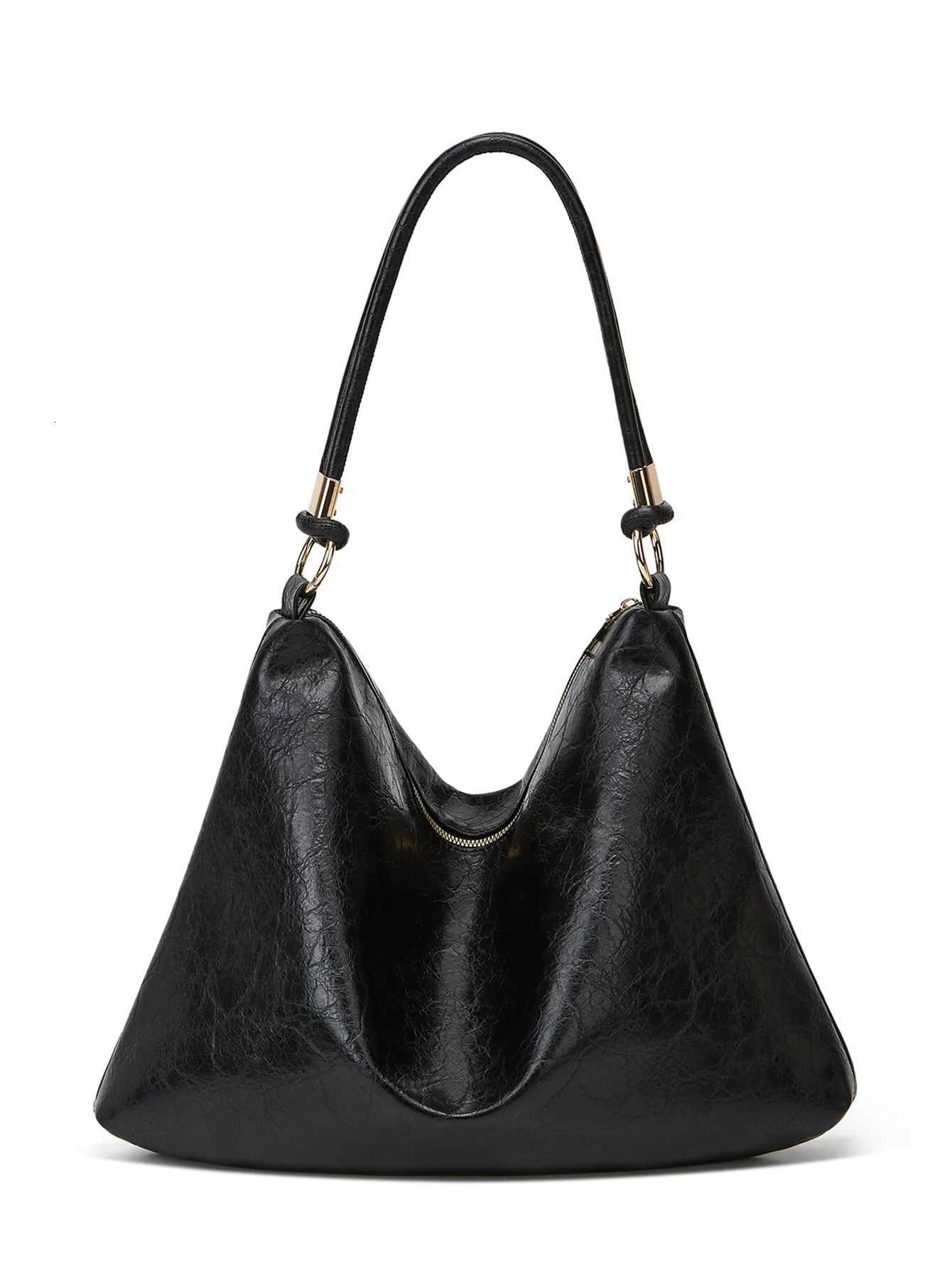 Toth single shoder bag high-capacity fi simple handbag 2024 new simple armpit bag wan bag Y251211