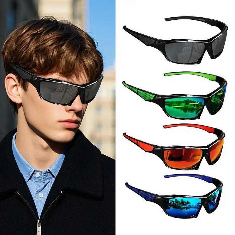 Polarized Sunglasses Men Comprehensive Protection Sun Glasses Comfortable Lightweight Frame Sport Eyeglasses for Driving Fishing G251212