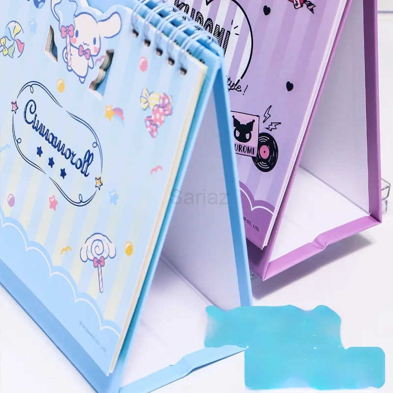 Sanrio 2025 Desktop Calendar Anime Kuromi Cinnamoroll My Melody Hello Kitty Calendar Kawaii Desktops Decoration Christmas Gifts H251212