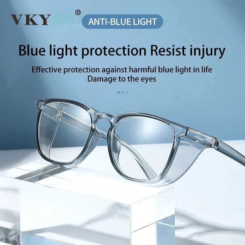 VICKY Classic Fashion High Quality Anti-blue Light Womens Goggles Labor Glasses Mens Safety Glasses TR90 G251212