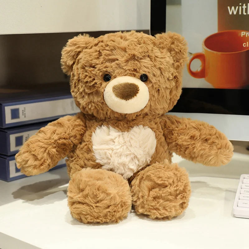 Christmas Bear Lovely Teddy Bear Plush Toys Stuffed Cute Love Run Bear Girls Valentines Gift Kids Baby Christmas Gifts251209