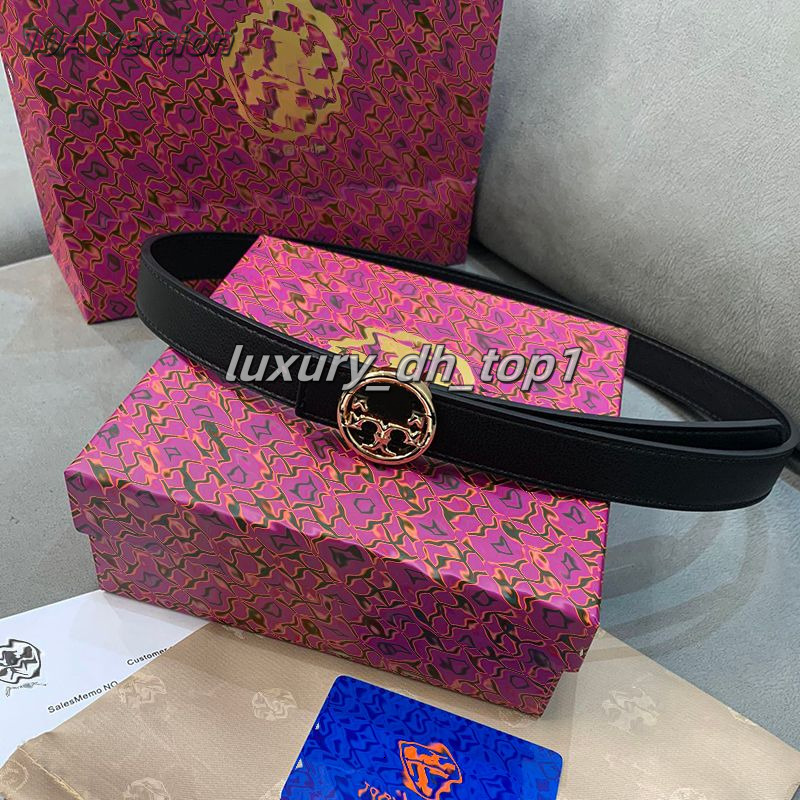 2026 AAA Genuine Leather Tory Belt With Box Designer Belt Luxury Tory Bruch Belts Genuine Leather Fashion Trend Gold Buckle Belt High Quality TB Tor 167