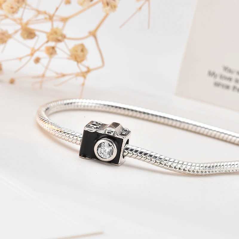 Hot Sparking Clip Star Car Charm Beads Dangle Snake Fit Sier Bracelet Necklace Beads For Diy Jewelry Wen Gift Y251212